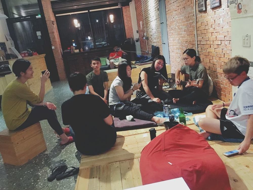 62巷背包客棧 Lane62 Hostel Longjing Extérieur photo